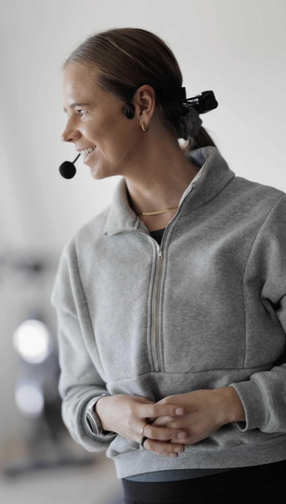 Claudia, founder and instructor at Cleats Cycle